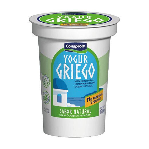 Yogur Griego Conaprole Natural sin azúcares