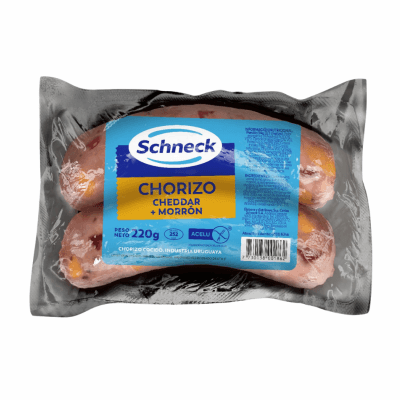 Chorizo Cheddar + Morrón